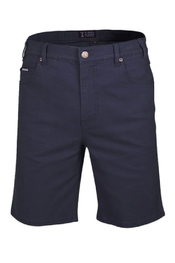 Cotton Stretch Jean Shorts