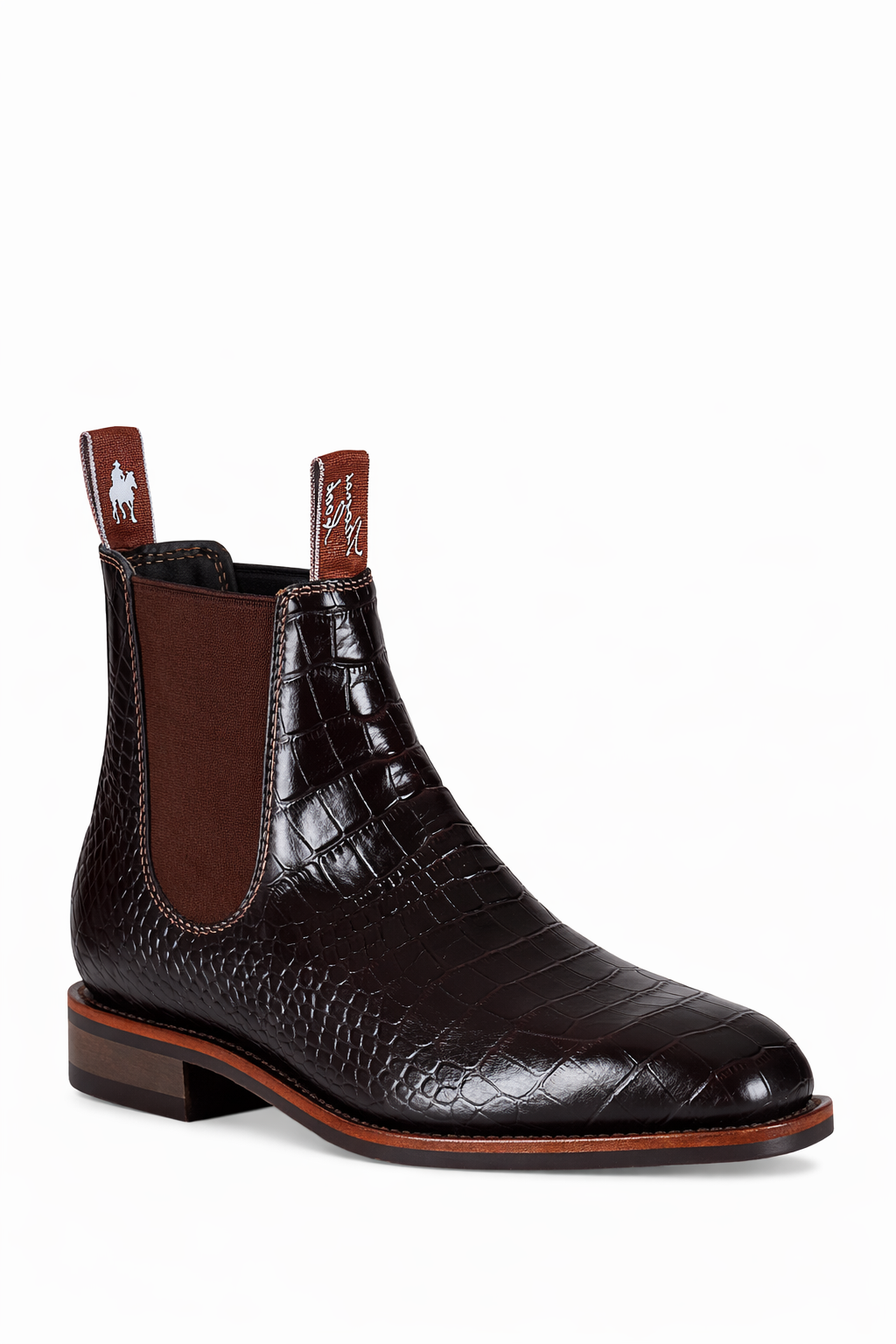Trentham Crocodile Boot