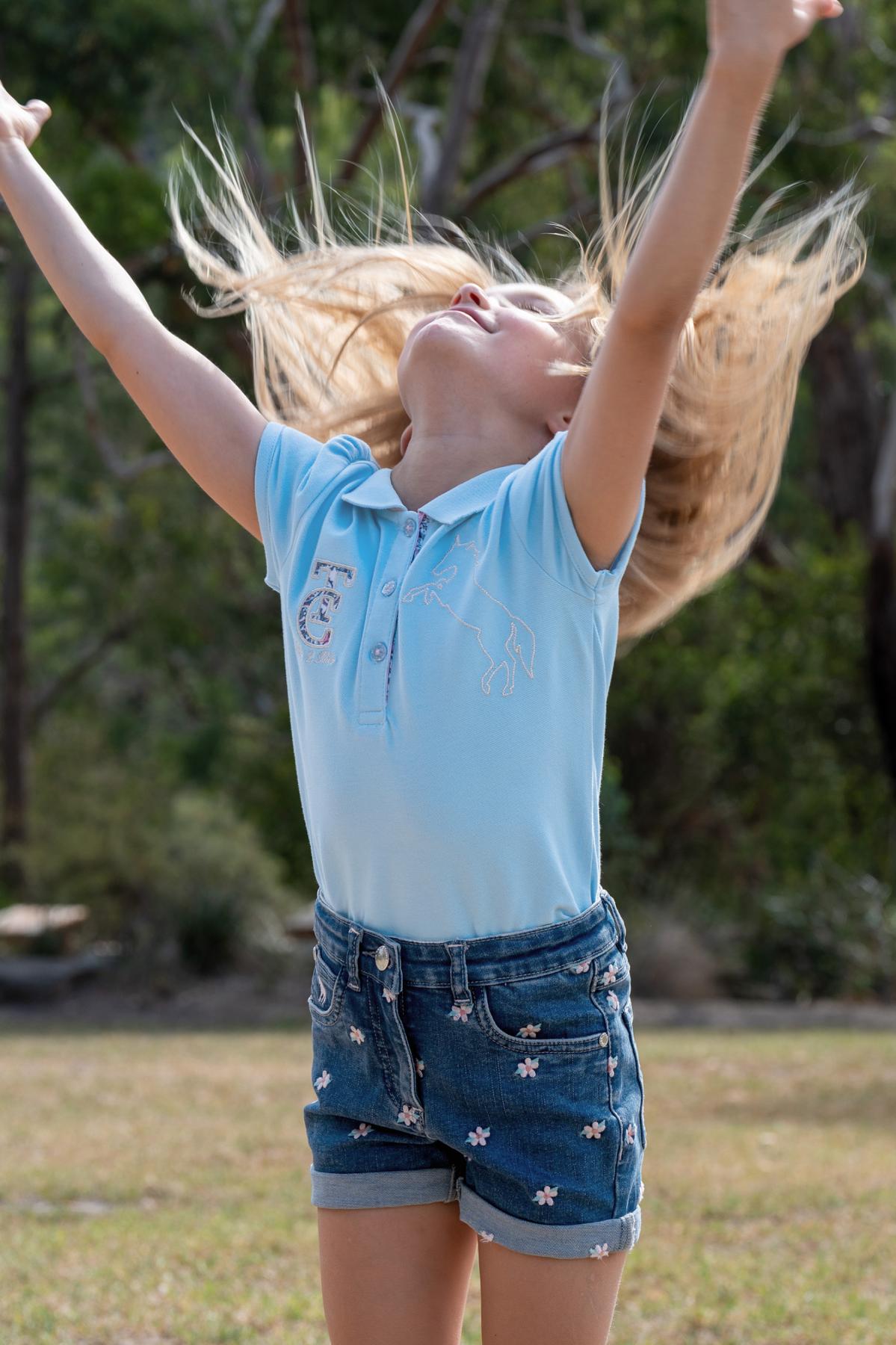 Girls Daisy Polo