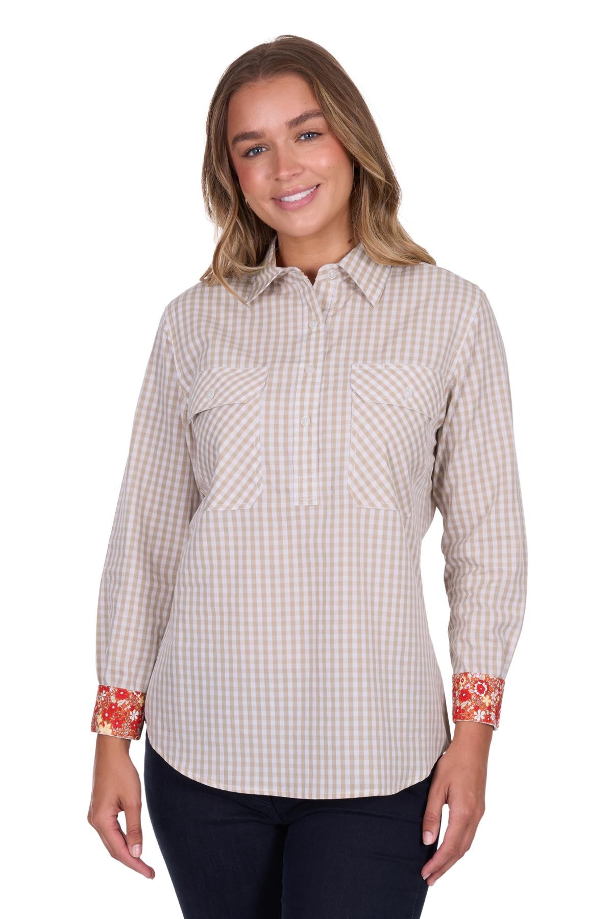 Sara 1/2 Plkt Shirt