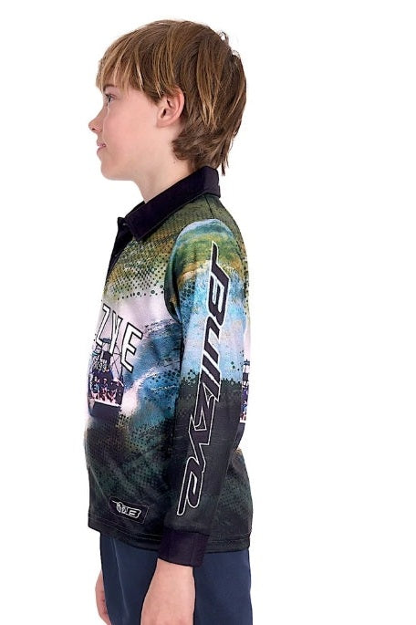 Boys Rowdy Fishing Shirt