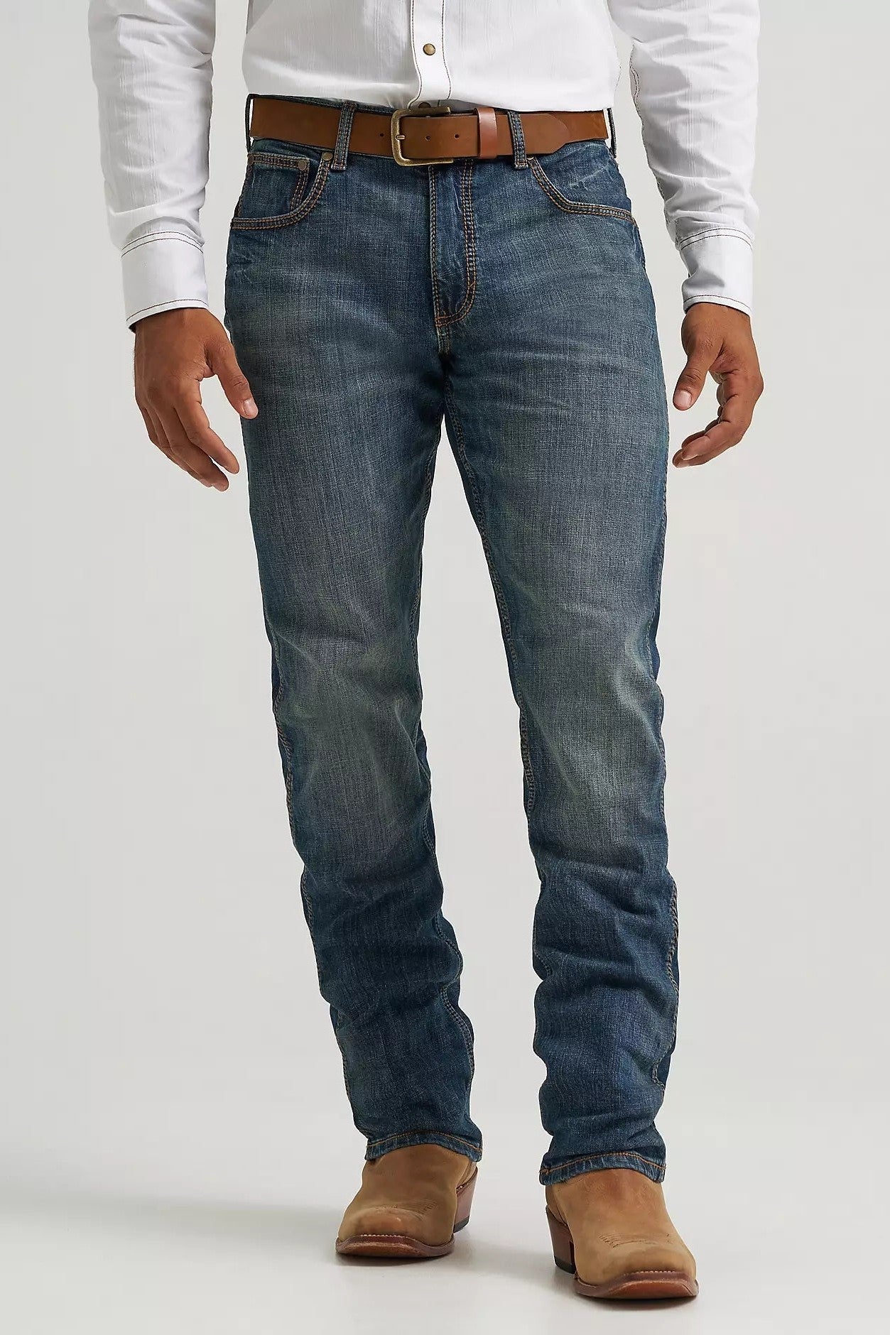 Retro Slim Straight Jeans