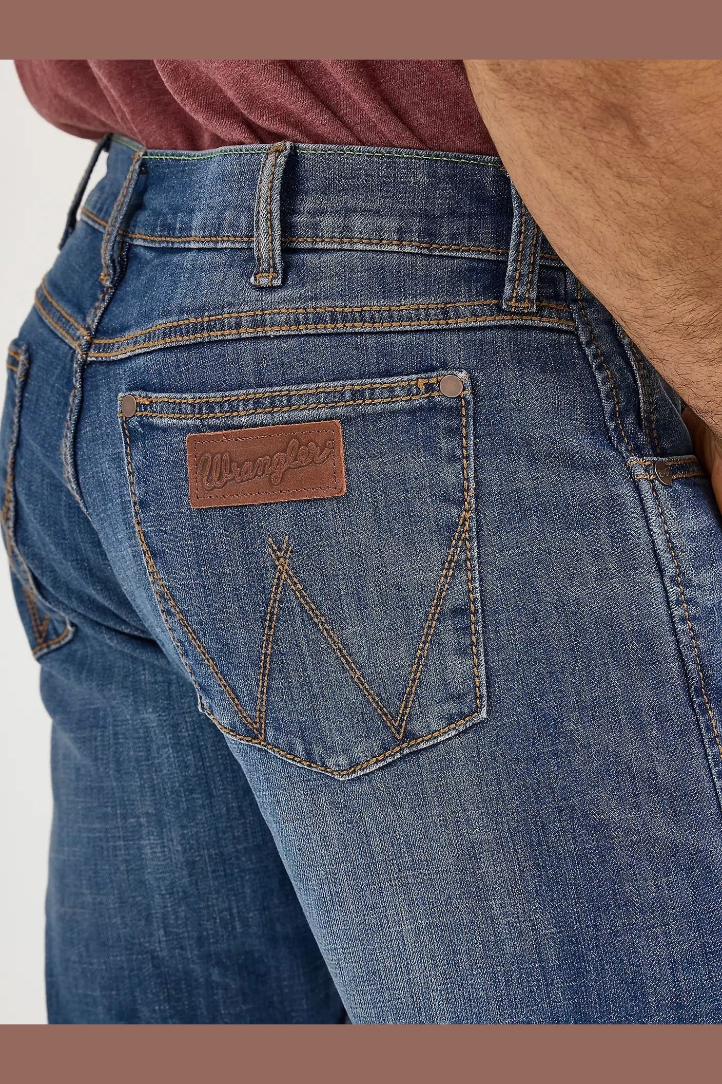 Retro Slim Straight Jeans 2