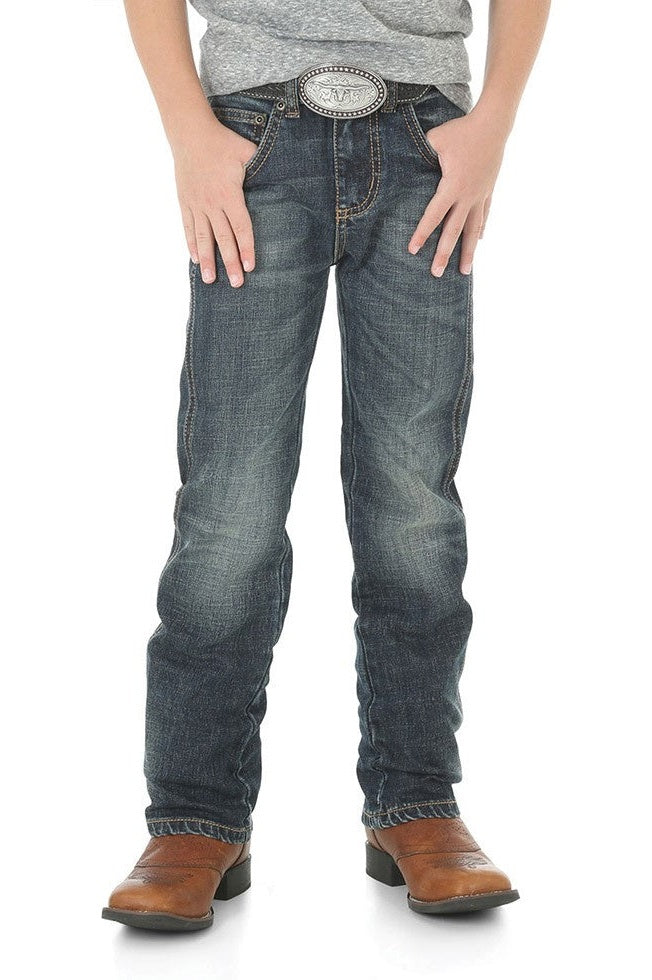 Boys Retro Slim Straight Jeans [c:bozeman Size:10]
