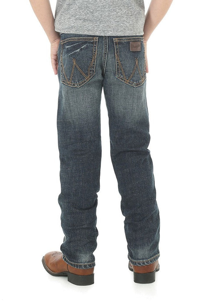 Boys Retro Slim Straight Jeans [c:bozeman Size:10]