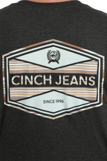 Heather Logo T-shirt [c:black Size:l]