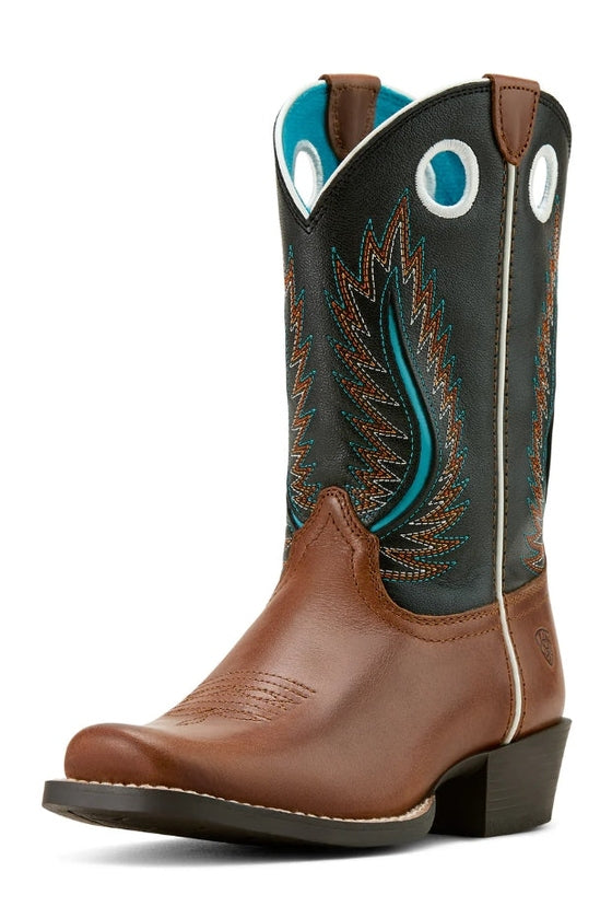 Boys Youth Futurity Fort Worth Boot [c:coyote Brown/madison Ave Size:1]