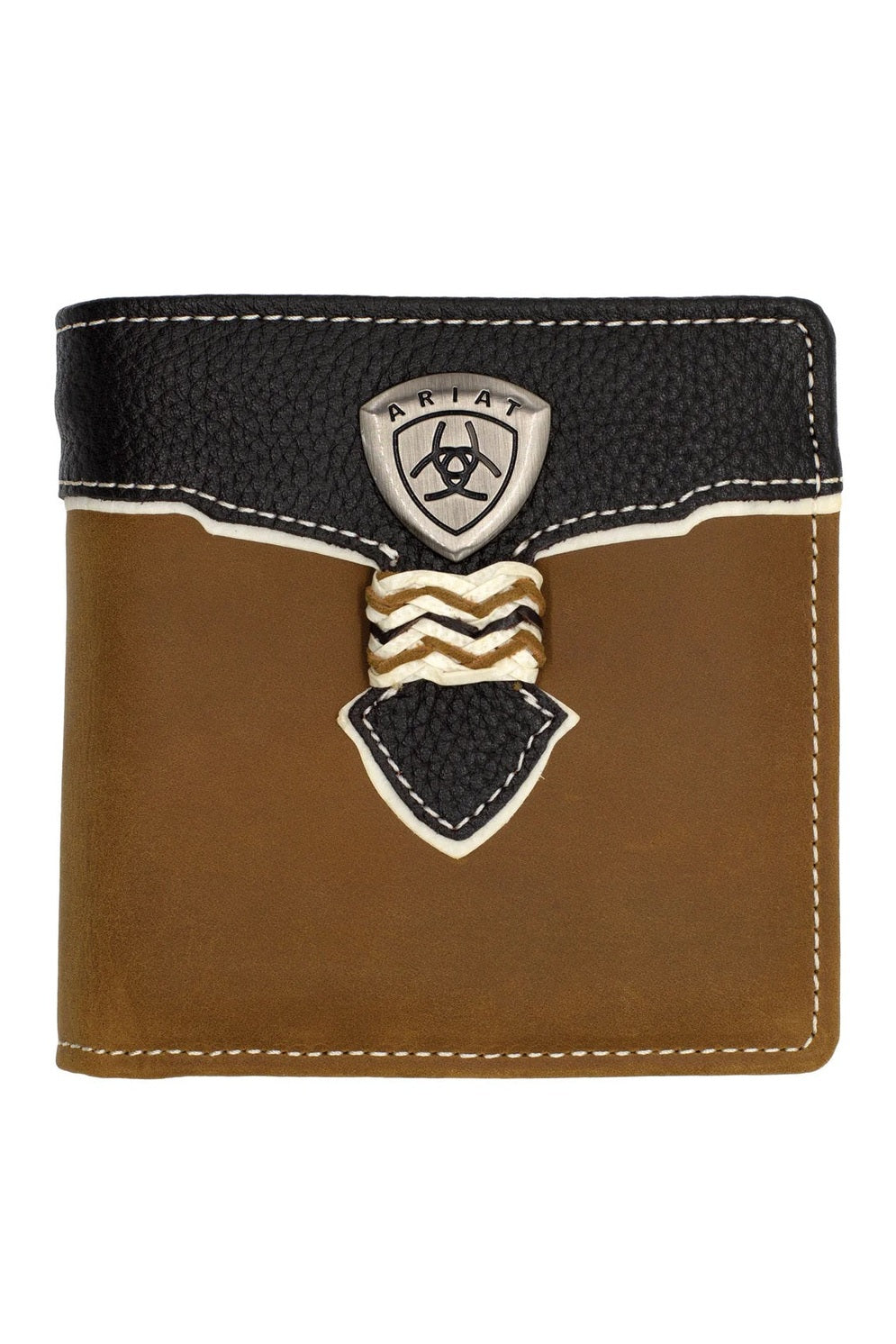 Bi-fold Wallet [style:overlay C:brown]