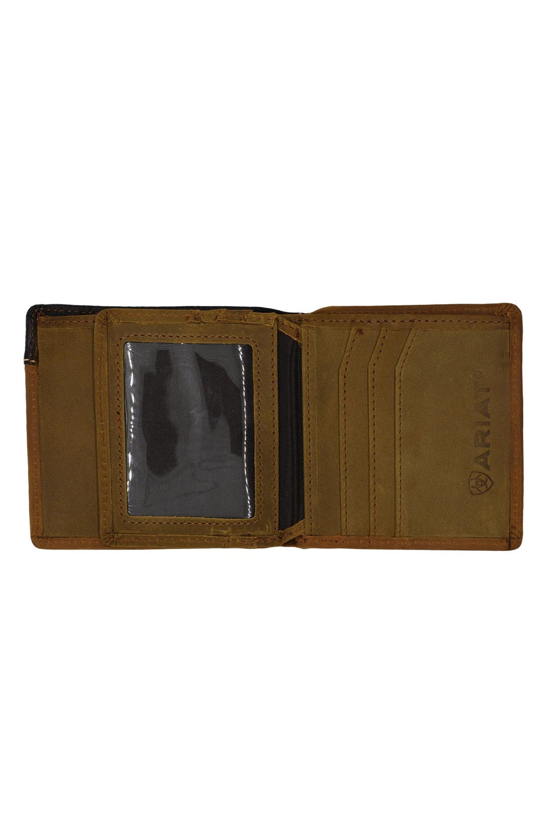 Bi-fold Wallet [style:overlay C:brown]