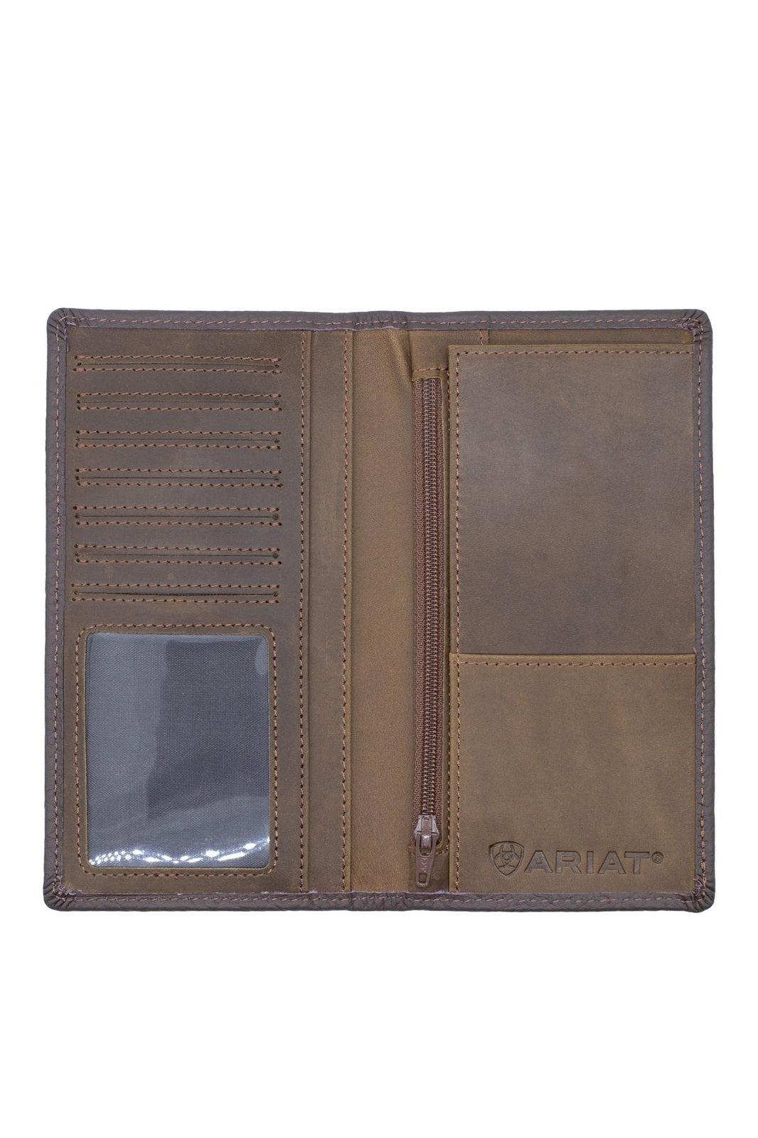 Rodeo Wallet [style:logo C:dark Brown]