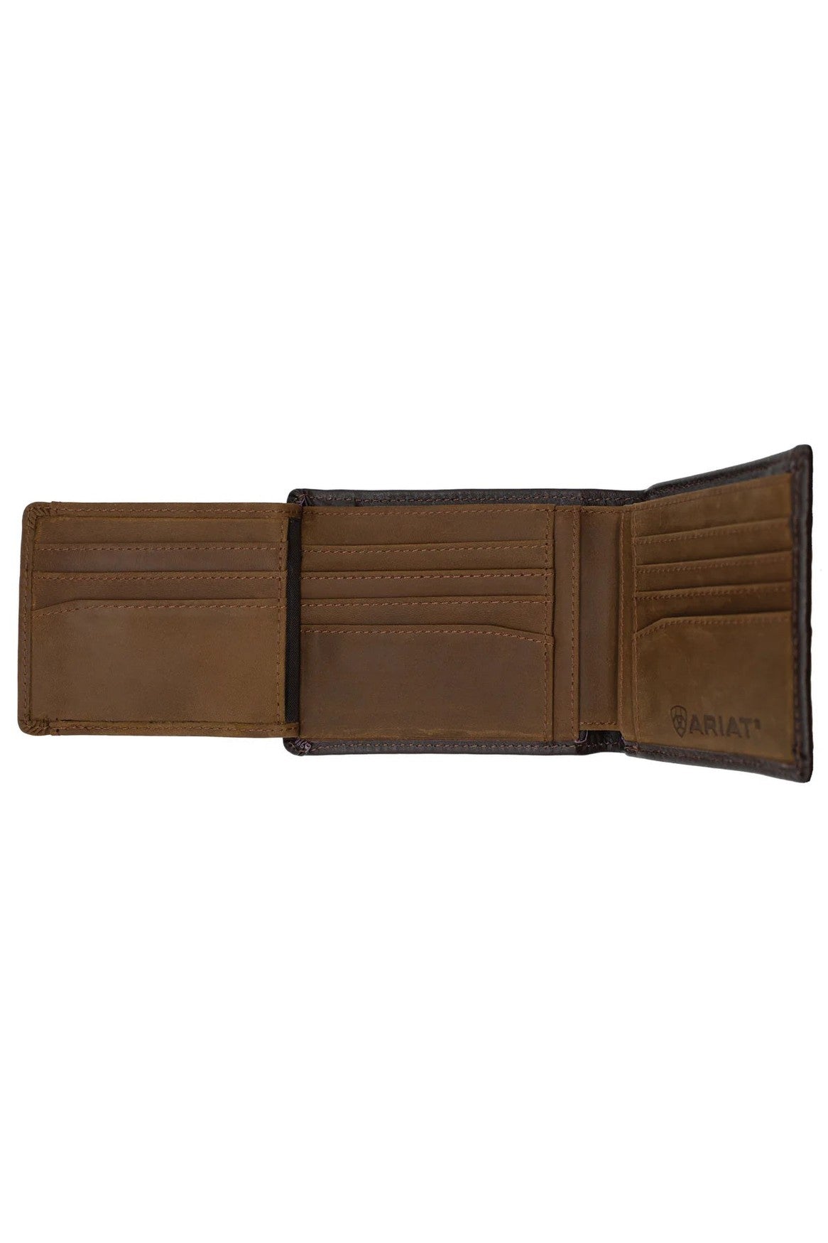 Bi-fold Wallet [style:logo C:dark Brown]