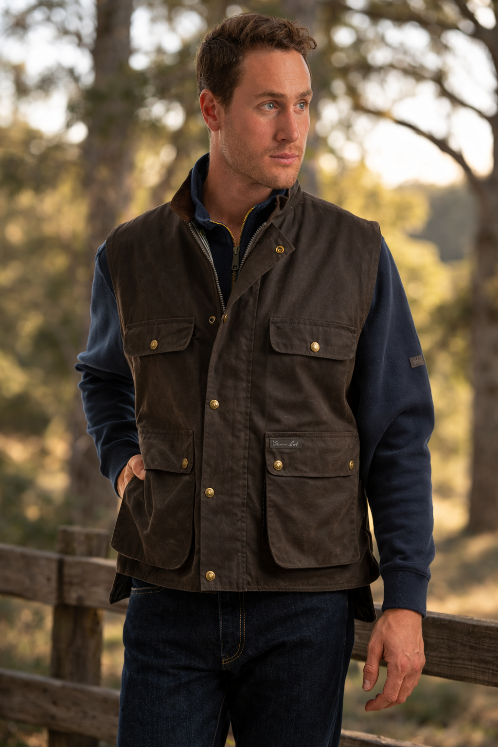 Oilskin Vest