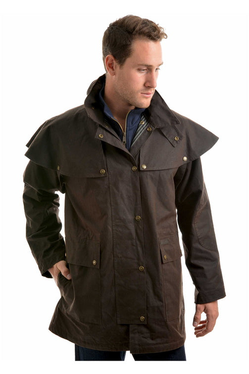 Oilskin Short Coat