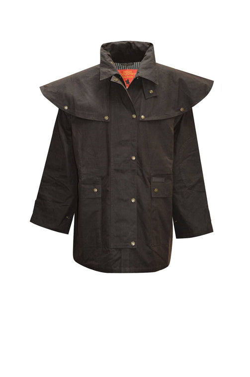 Oilskin Short Coat