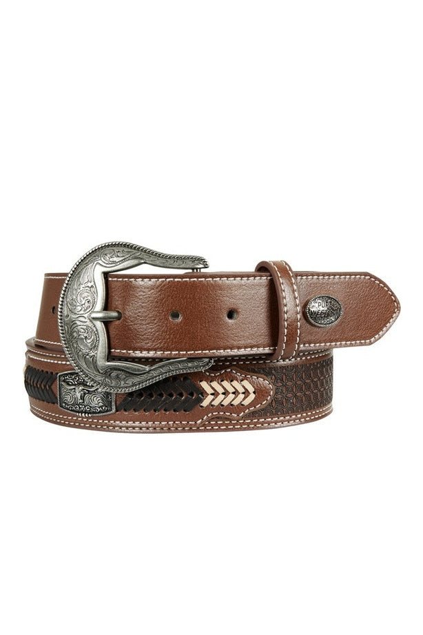 Zachary Belt [c:dark Tan Size:l]
