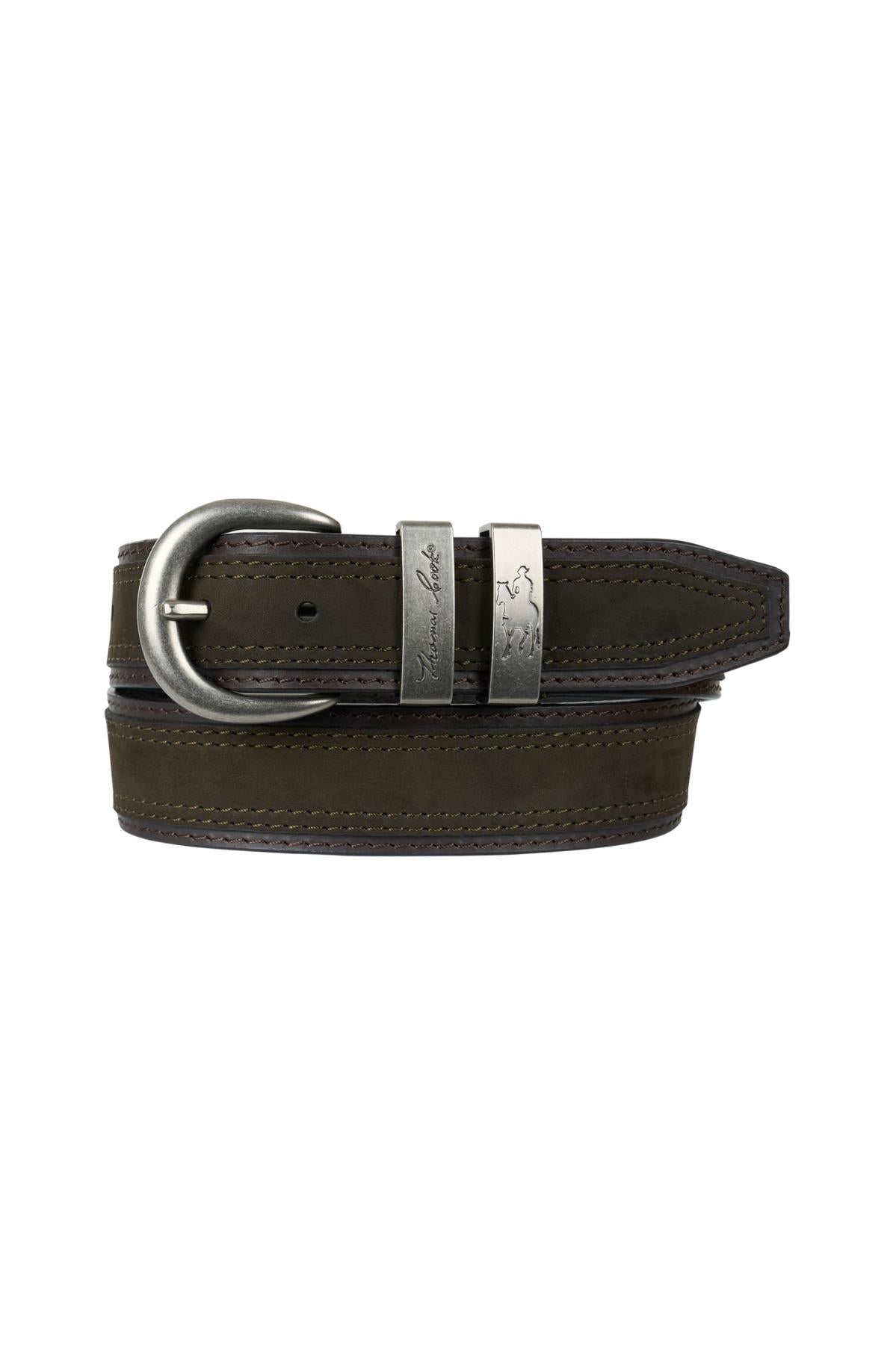 Stanley Belt [c:khaki/chocolate Size:2xl]