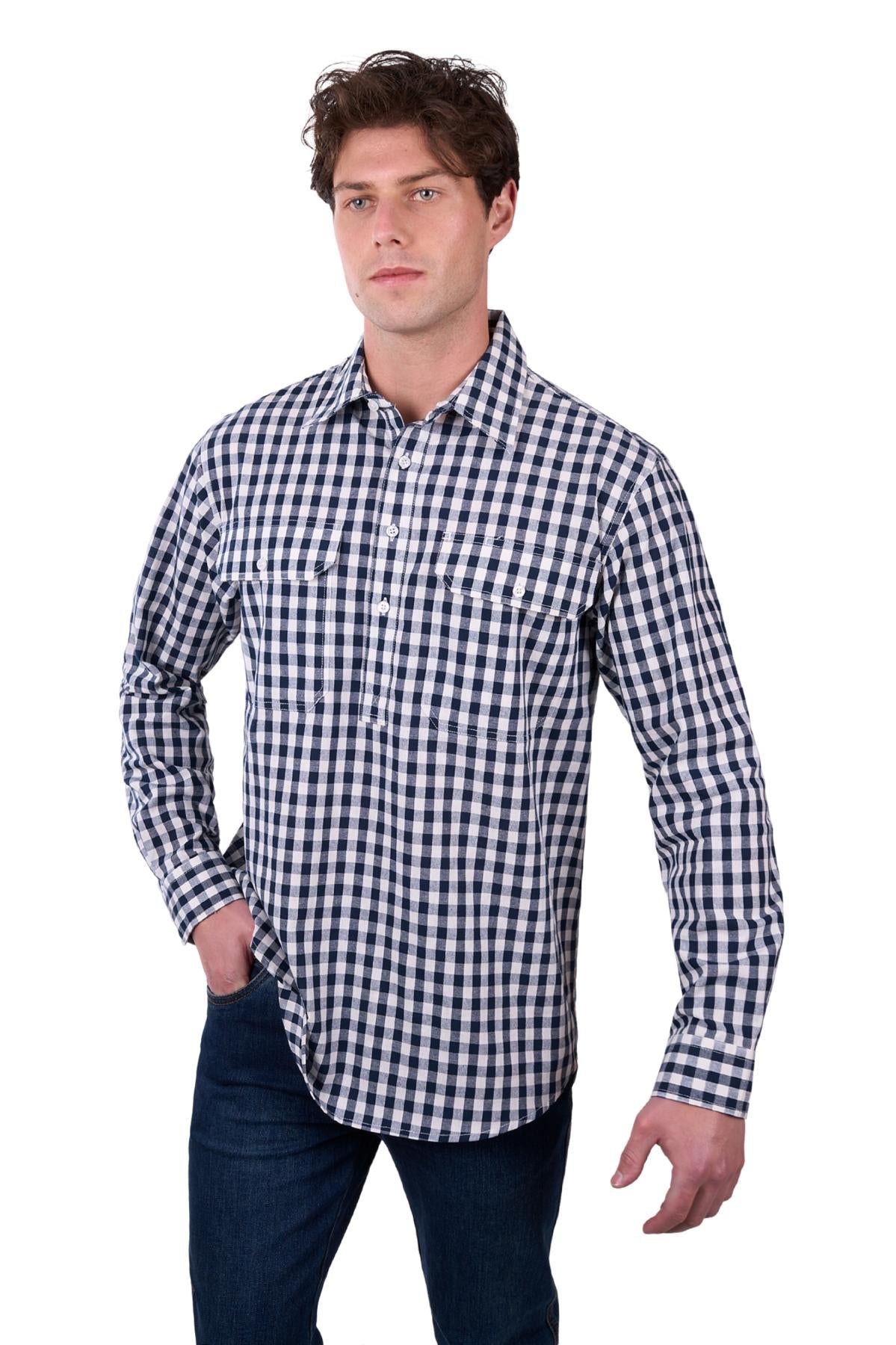 Dell Half Placket Shirt