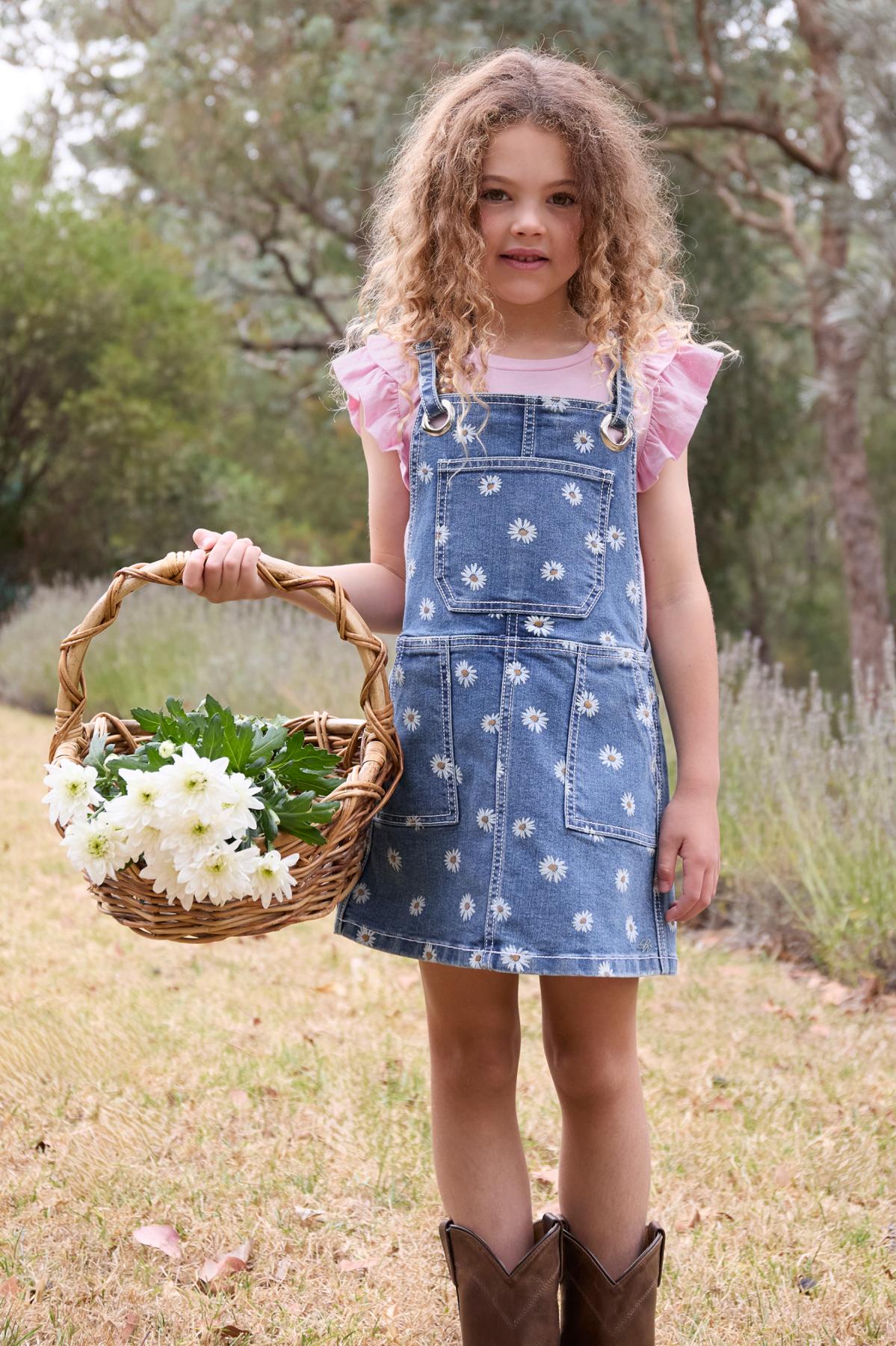 Girls Adison Pinafore