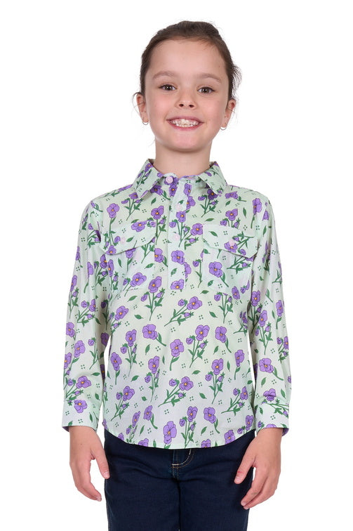 Girls Lynn 1/2 Plkt Shirt