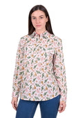 Cleo 1/2 Plkt Shirt [c:pink Size:8]