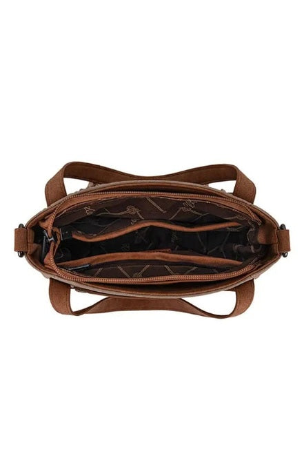 Two Tone Fringe Bag