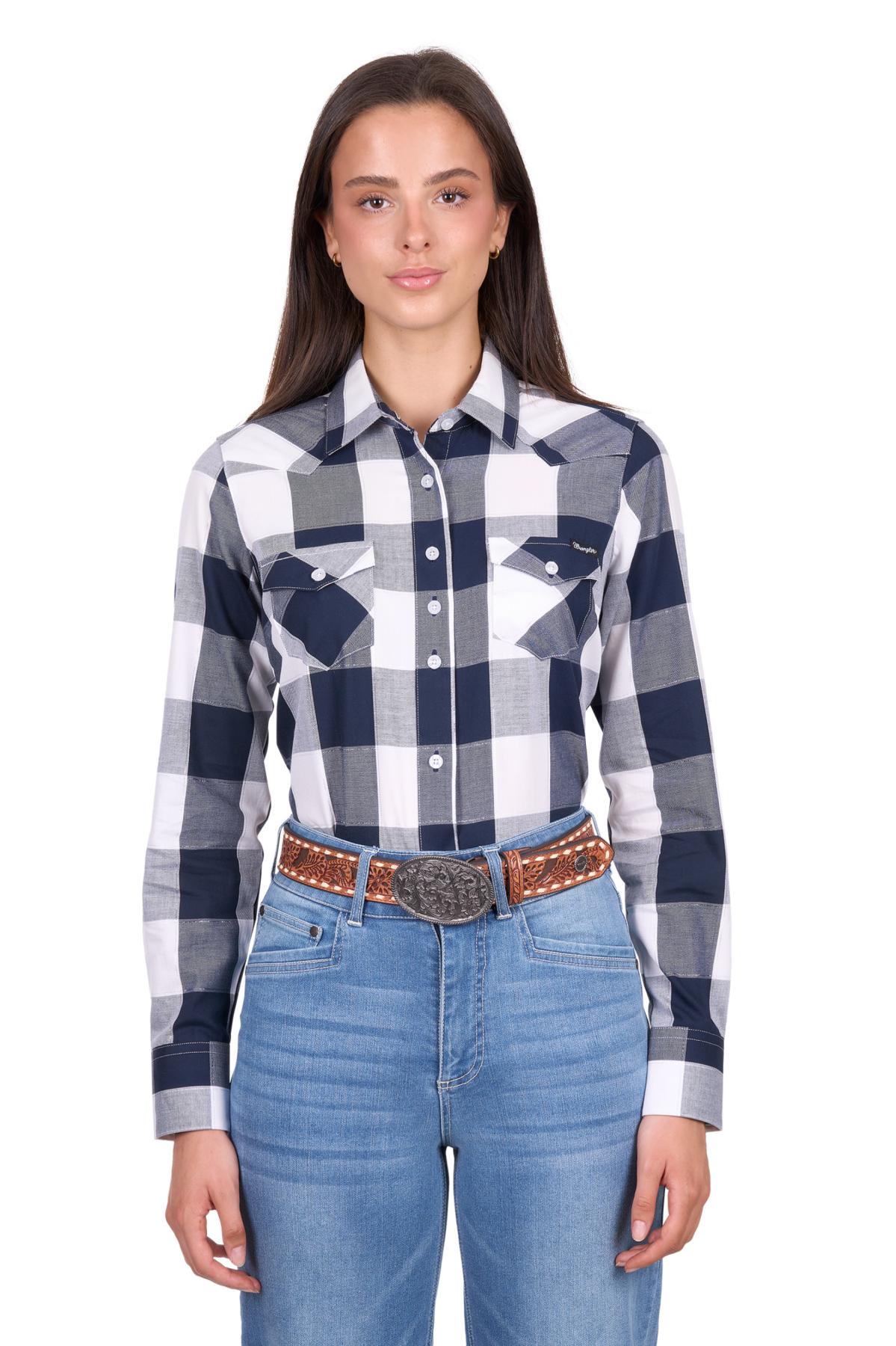 Jewell Shirt [c:navy Size:8]
