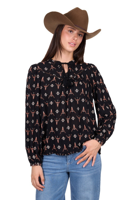 Lucille Blouse [c:col11 Size:8]