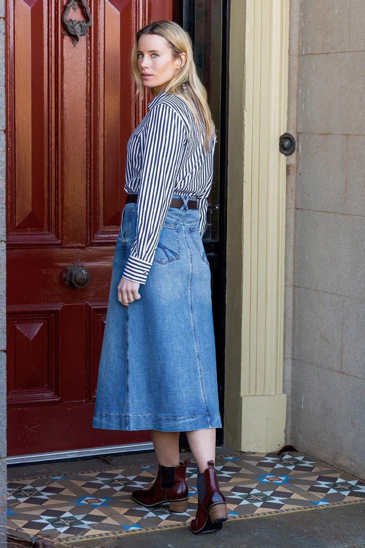 Nova Denim Skirt