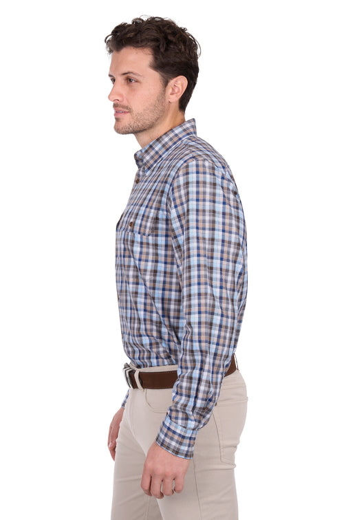 Jonathan Shirt [c:blue/multi Size:s]