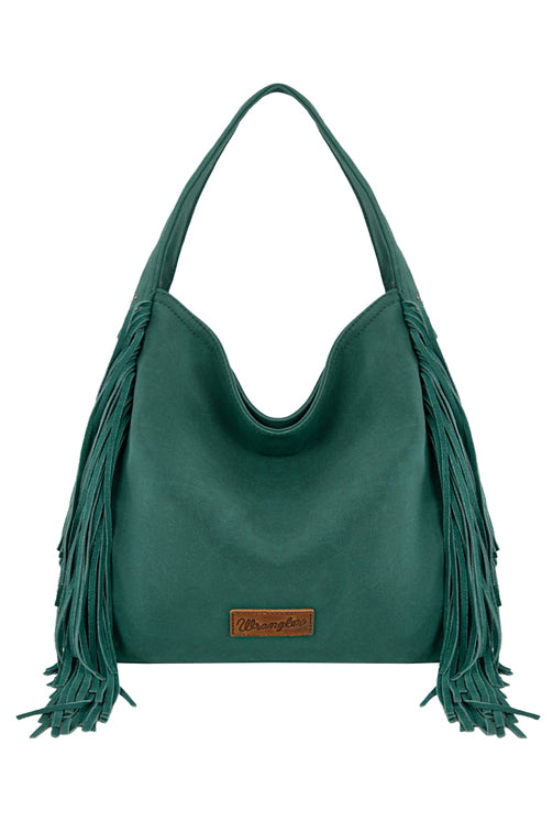 Shiloh Fringe Studded Bag [c:turquoise]