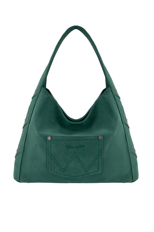 Shiloh Fringe Studded Bag [c:turquoise]