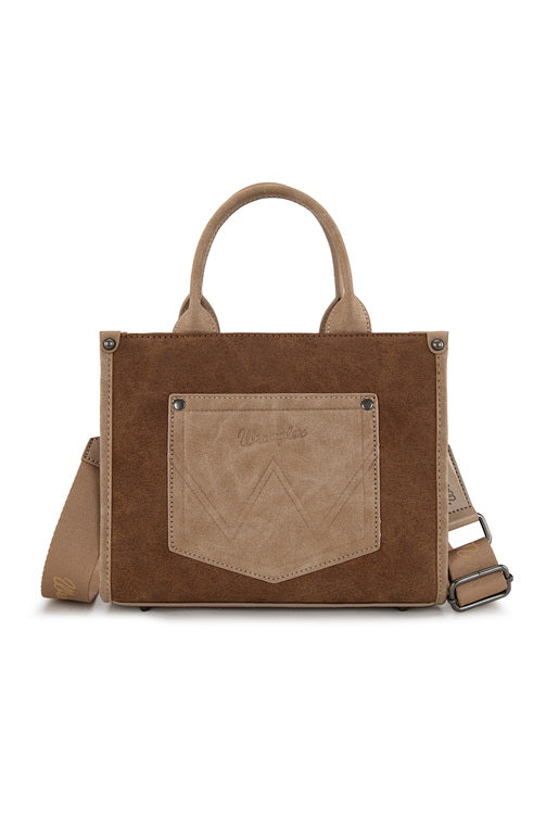 Feature Buckle Crossbody Bag [c:tan]