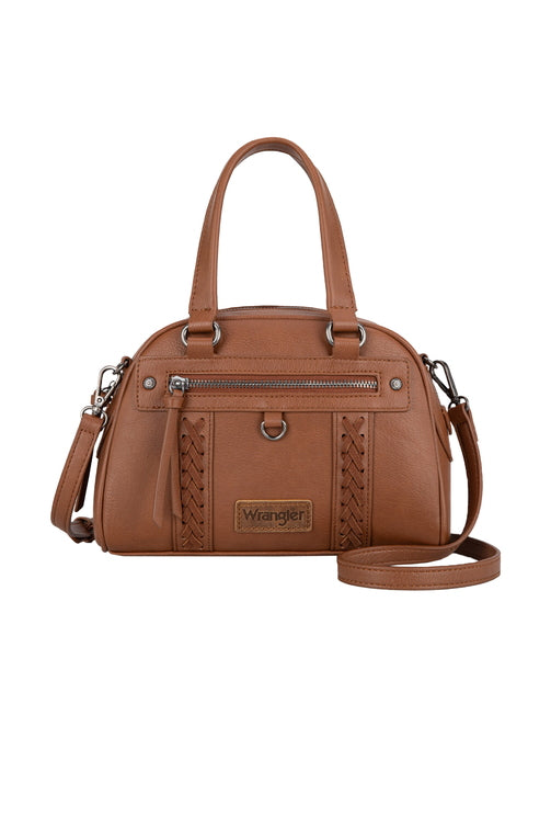 Whipstitch Crossbody Bag [c:tan]