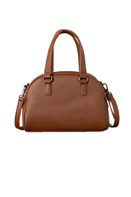 Whipstitch Crossbody Bag [c:tan]