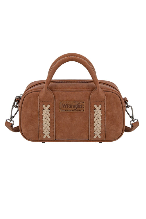 Whipstitch Mini Crossbody Bag [c:tan]
