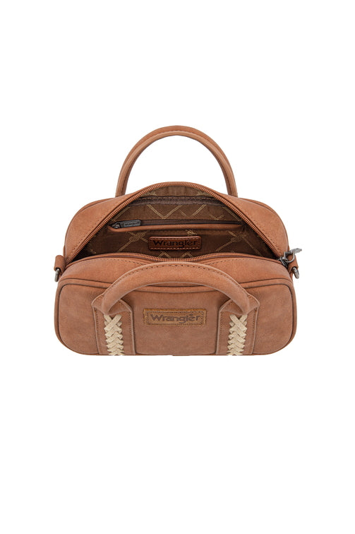 Whipstitch Mini Crossbody Bag [c:tan]