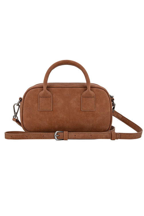 Whipstitch Mini Crossbody Bag [c:tan]