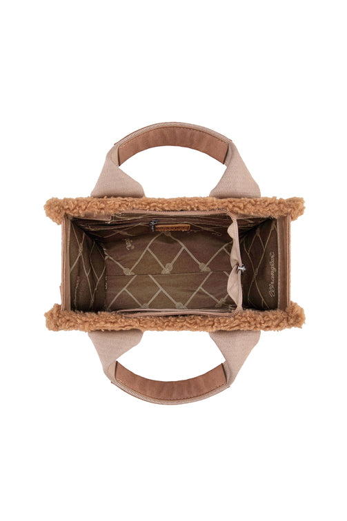 Sherpa Crossbody Bag [c:camel]