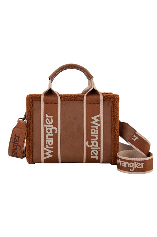 Sherpa Crossbody Bag [c:tan]