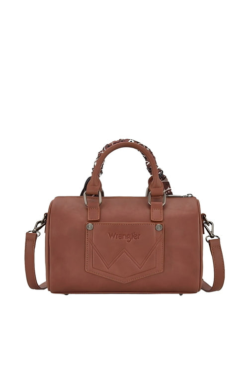 Paisley Barrel Bag [c:tan]