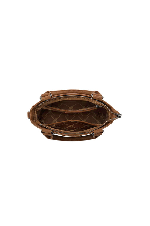 Swirl Crossbody Bag [c:tan]