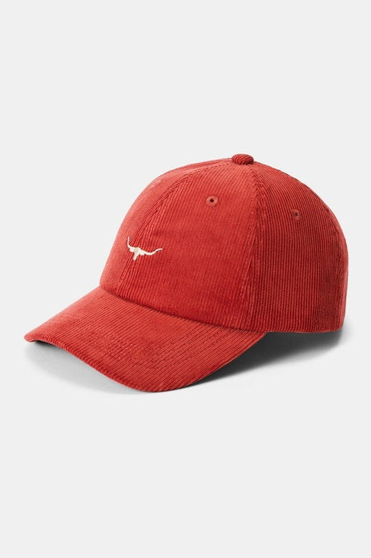 Mini Longhorn Cord Cap [c:crimson]
