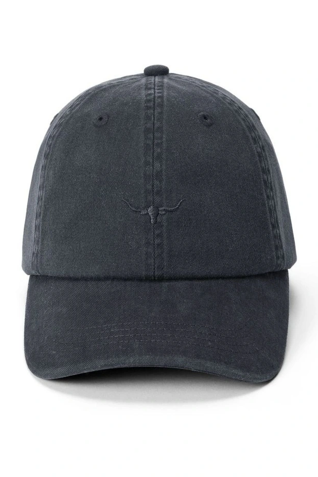 Mini Longhorn Twill Cap [c:pewter]