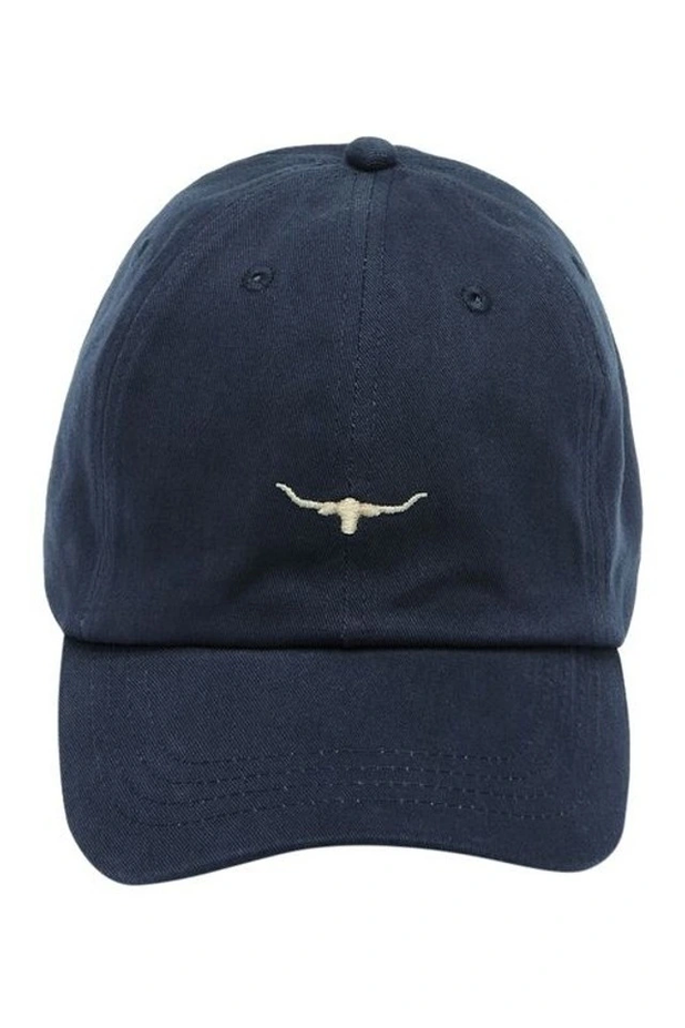 Mini Longhorn Twill Cap [c:blue Wash]