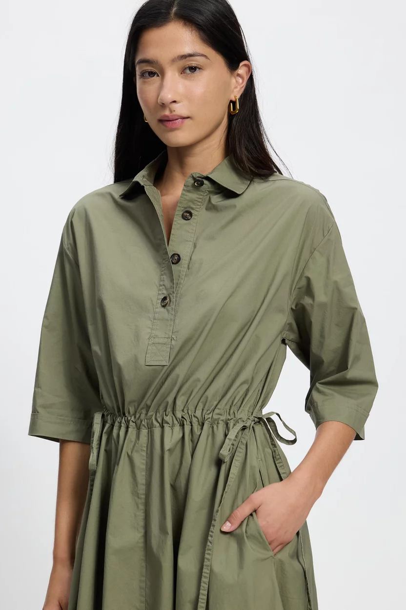 Capel Cotton Dress [c:lichen Size:10]