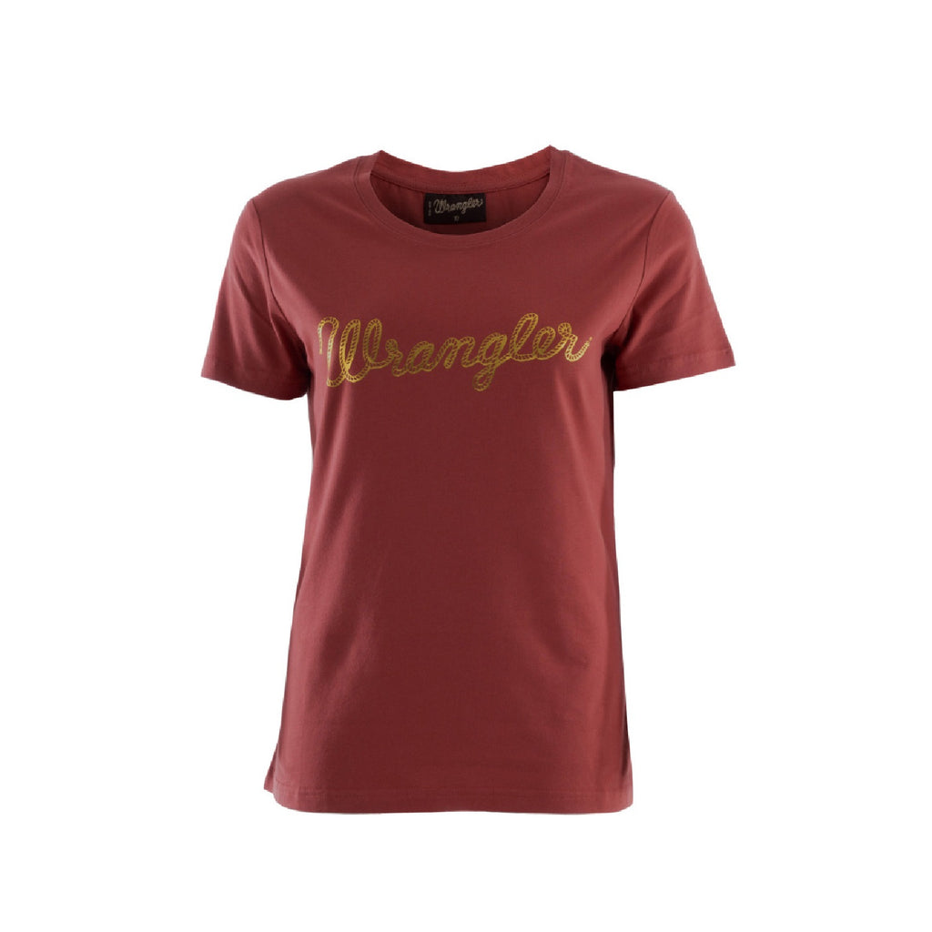 WMNS LASSO TEE RUST 8