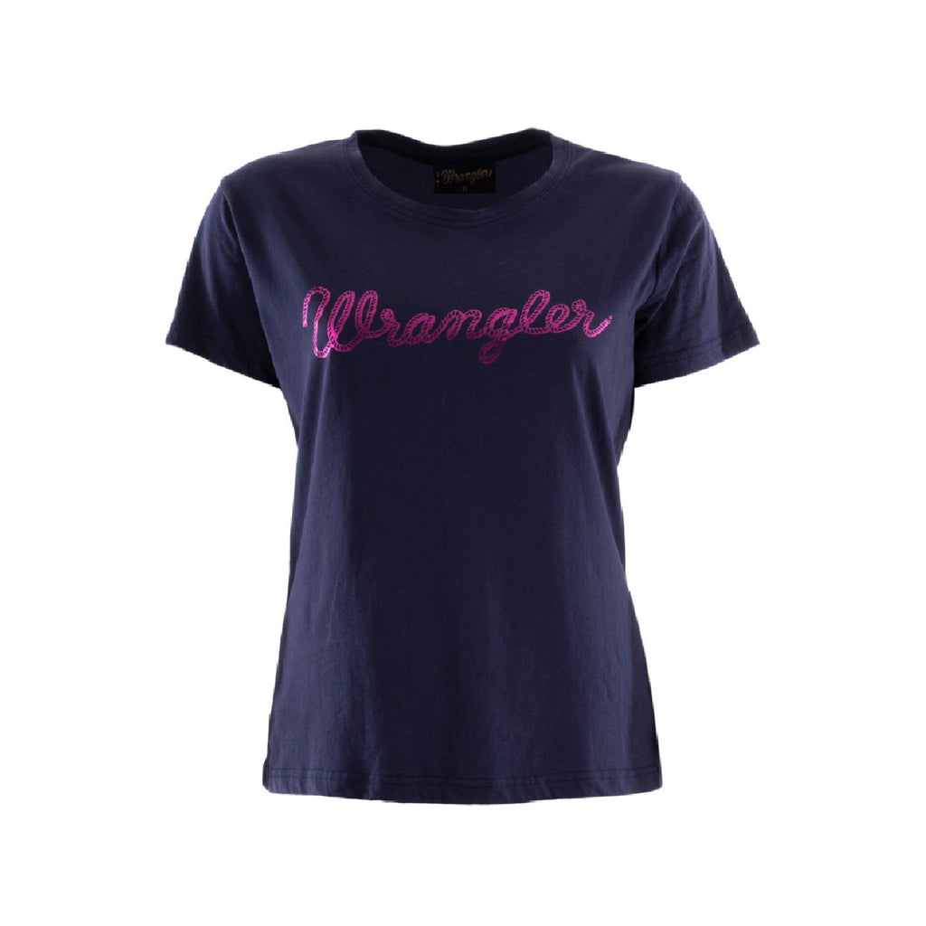 WMNS LASSO TEE NAVY 8