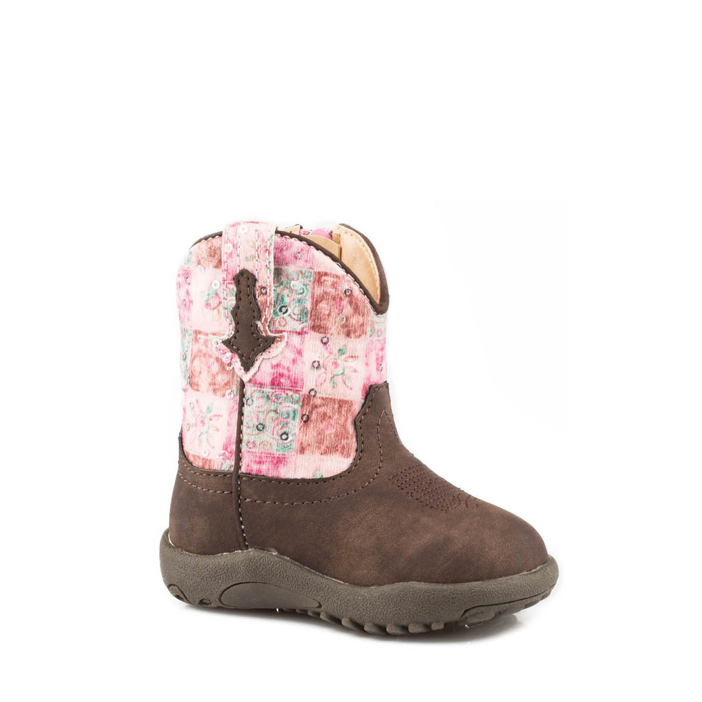 Cowbaby Floral Shine Brown/Pink 1.0