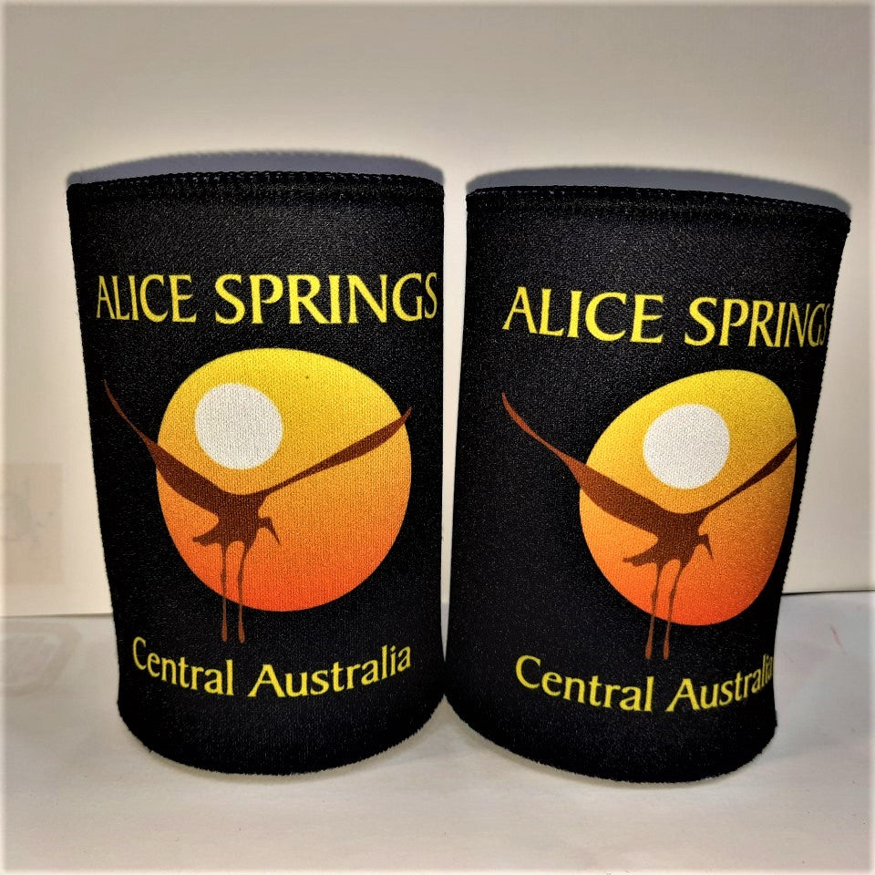 Stubby Holders Alice Springs Logo Central