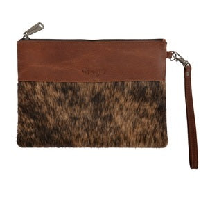 WMNS COWHIDE CLUTCH LIGHT BROWN All AW21(Disc 10/22)
